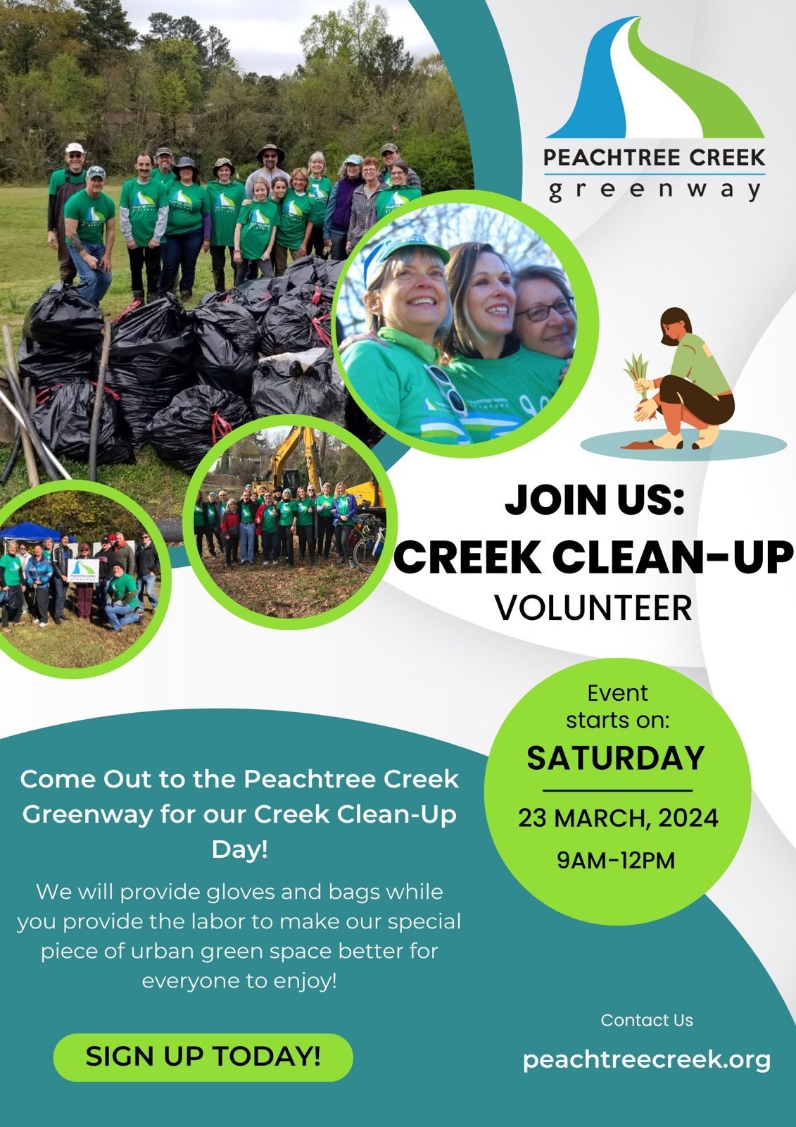 Make A Difference And Join Us For A Spring Cleaning Of Peachtree Creek ...